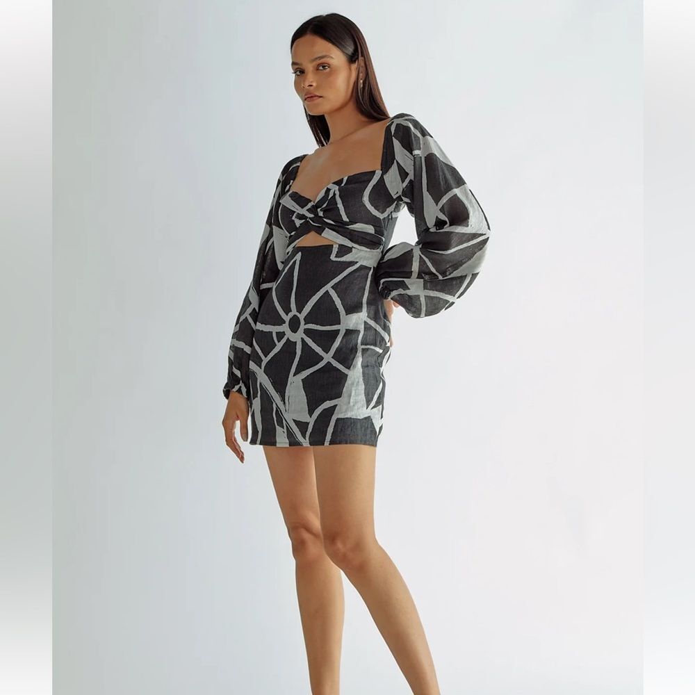 Summer Away Barths MINI DRESS  XS NWT